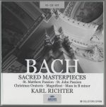 J.S. Bach – Sacred Masterpieces (D. Fischer-Dieskau, E. Haefliger, Munchener Bach-Chor und Bach-Orchester – K. Richter), 10 CD (2006) FLAC