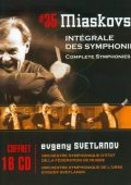 Nikolai Miaskovsky - Symphonies No. 1-27, Symphoniettas (op. 10,32,68), Alastor, Links, Divertimento, Lyric Concertino, Slavic Rhapsody, Serenade No. 1, Silence (GASO, Evgeniy Svetlanov) 16 CD Box (2007) FLAC