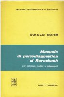 Ewald Böhm – Manuale di psicodiagnostica di Rorschach (1995) PDF Ewald Böhm – Manuale di psicodiagnostica di Rorschach (1995) PDF