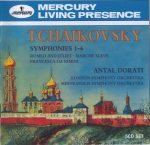 Tchaikovsky – Symphonies 1-6, A. Arensky, A. Borodin (5 CDs) – Antal Dorati (2004) APE lossless