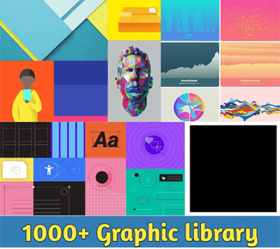 1000+ Graphics Library