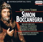Giuseppe Verdi – Simon Boccanegra (Roberto Paternostro; Renato Bruson, Roberto Scandiuzzi, Mariana Nicolesco, Giuseppe Sabbatini), (1990) live from Tokyo Suntory Hall – FLAC