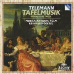 Telemann – Tafelmusik / Musique de Table [4 CD’s] (Manfred Kramer, Jed Wentz, Musica Antiqua Koln, Reinhard Goebel) (1989) FLAC