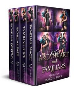 Maggie Shaw – Arcane Arts and Familiars Books 1-4 (2025)
