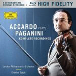 Salvatore Accardo plays Nicolo Paganini – Complete recordings: Violin Concertos №№1-6, Sonatas, 24 Caprices, etc (Salvatore Accardo, London Philharmonic Orchestra, Charles Dutoit) [6 CDs] (2018) FLAC