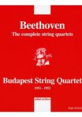 Beethoven - Complete String Quartets - Budapest Quartet (1951-2) (2006) FLAC
