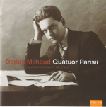 Darius Milhaud – Complete String Quartets (Quatuor Parisii), 5 CD (2002) FLAC