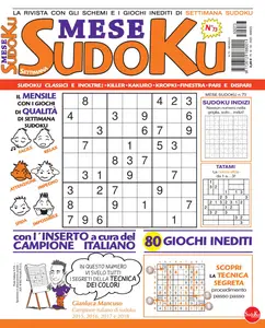 Settimana Sudoku Mese N.73 – Marzo 2025 [versione migliorata]