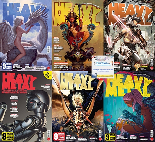 Heavy Metal – Collection (7 Volumi)(Sprea Comics 2022-2023)