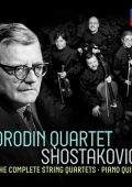 Shostakovich - a complete collection of string quartets; Piano quintet; Two plays for the string quartet; Music to the film 'Girlfriend' (A. Volodin, A. Lyubimov, S. Nakunakov; Quartet named after Borodin: R. Agaronyan, S. Lomovsky, I. Naydin, V. Balshin) (2018) Flac
