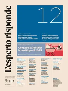 Il Sole 24 Ore L’Esperto Risponde N.12 – 24 Marzo 2025 [True PDF]