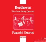 Beethoven – The Great String Quartets (rec. 1947-1953) [5 CD’s] (Paganini Quartet) (2012) FLAC