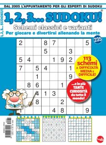 1,2,3… Sudoku! N.235 – Aprile 2025