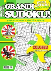 Grandi Sudoku N.88 – Aprile-Maggio 2025