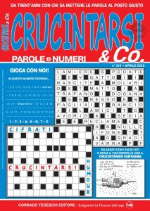 Crucintarsi & Co N.315 – Aprile 2025