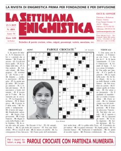 La Settimana Enigmistica N. 4851 – 13 Marzo 2025