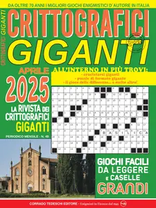 Crittografici Giganti N.48 – Aprile 2025 [versione migliorata]