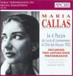 Donizetti, Maria Callas – The legendary 4 “Lucia di Lammermoor” mad scenes from the Mexico, June 1952, Live (1952) FLAC