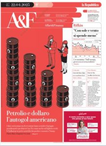 La Repubblica Affari & Finanza – 22 Aprile 2025
