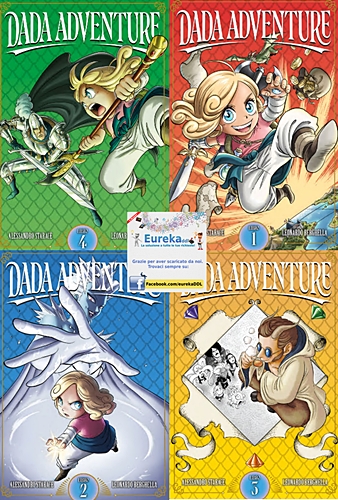 Dada Adventure – Collection (4 volumi)(Edizioni BD 2022-2023)