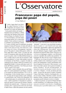 L’Osservatore – 26 Aprile 2025