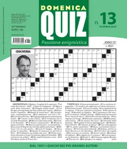 Domenica Quiz N.3821 – 10 Aprile 2025