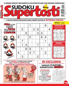 Sudoku Supertosti N.09 – Maggio 2025
