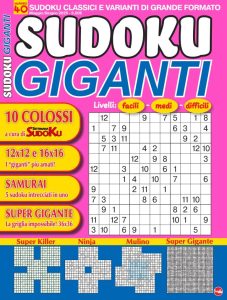 Sudoku Giganti N.40 – Maggio-Giugno 2025