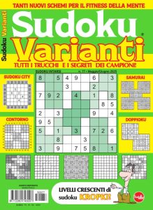 Sudoku Varianti N.77 – Maggio-Giugno 2025