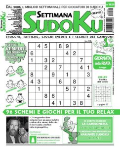 Settimana Sudoku N.1029 – Maggio 2025