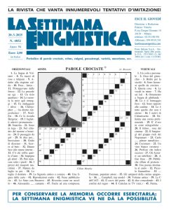 La Settimana Enigmistica N. 4852 – 20 Marzo 2025