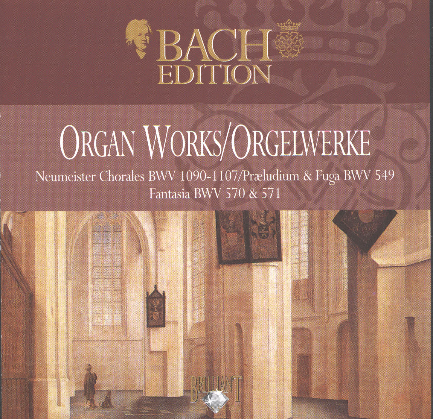 J.S.Bach – The Complete Organ Works (part 2 of 2) (Hans Fagius) (1987) APE Lossless