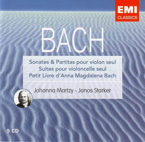 Bach – Sonatas & Partitas for Violin, Suites for Cello, Petit Livre d’Anna Magdalena Bach / Johanna Martzy, Janos Starker (5 CD’s) (2007) APE lossless