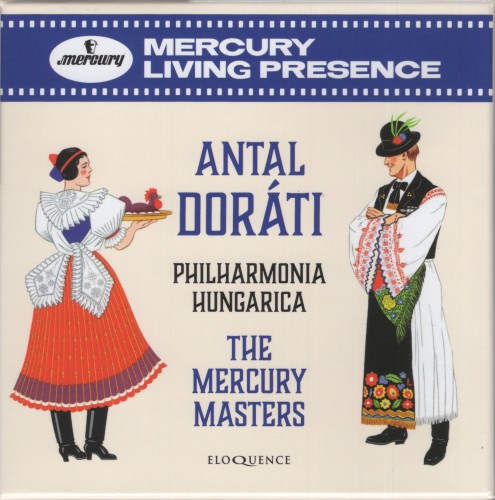 Antal Dorati – The Mercury Masters: Bartok, Dohnanyi, Haydn, Kalman, Kodaly, Lanner, Lehar, Respighi, Strauss, Waldteufel, Weiner, Аренский, Чайковский (Philharmonia Hungarica) [8 CDs] (2025) FLAC
