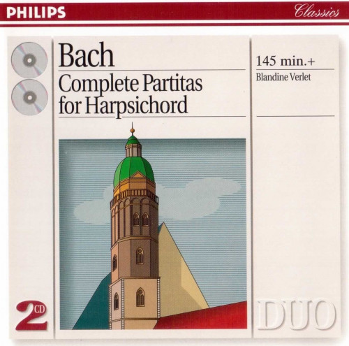 J.S.Bach – Complete Partitas for Harpsichord (rec. 1977-78) [2 CD’s, Remastered] (Blandine Verlet) (1994) FLAC