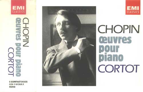 F. Chopin – Piano Works – Alfred Cortot (1991) APE lossless