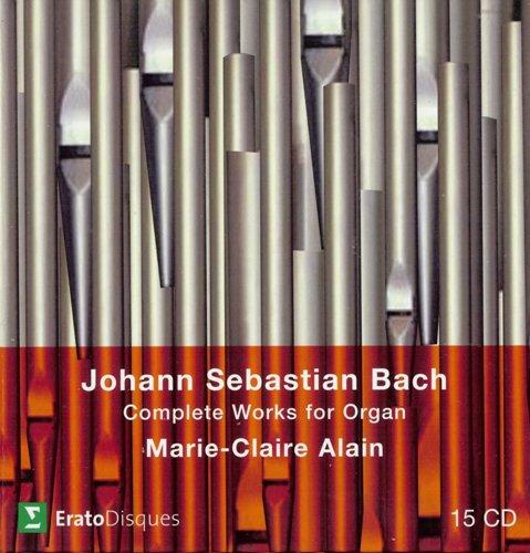 Johann Sebastian Bach – Complete Works for Organ (Marie-Claire Alain) [15 CD’s] (2007) FLAC