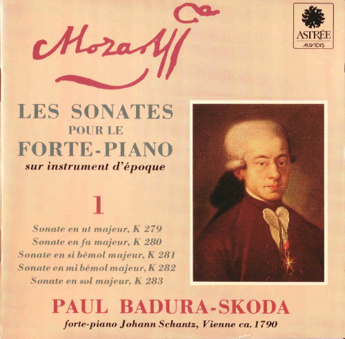 Mozart – Les sonates pour le forte-piano (Piano sonatas) – Paul Badura-Skoda (Astree Auvidis) (1985-1990) FLAC