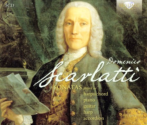 Domenico Scarlatti – Sonatas Played on Harpsichord, Piano, Guitar, Harp, Accordion (Pieter-Jan Belder, Michelangelo Carbonara, Luigi Attademo, Godelieve Schrama, Mie Miki) [5 CD’s] (2013) FLAC