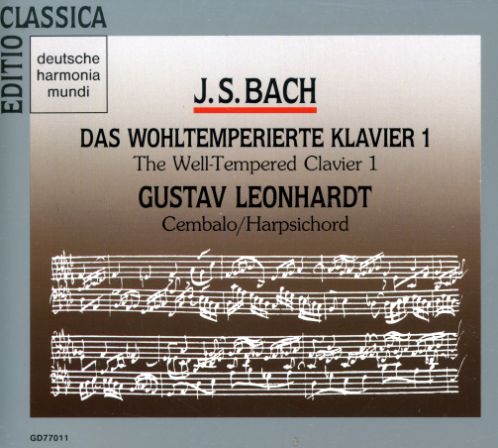 Johann Sebastian Bach – Das Wohltemperierte Klavier, I (1967) & II (1973) (Gustav Leonhardt) (1989) FLAC