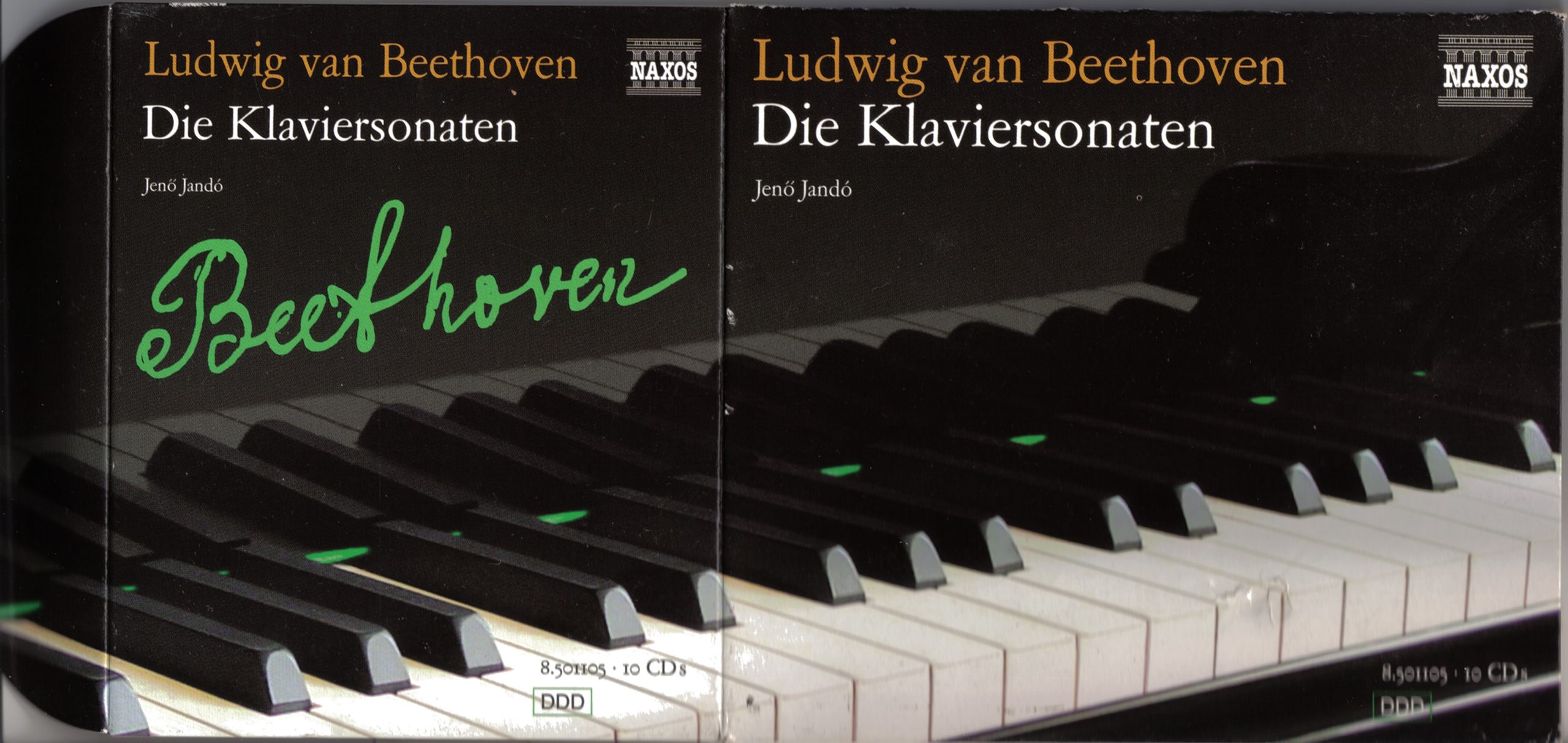 Ludwig van Beethoven – Complete Piano Sonatas (Jeno Jando) (10 CD) (2002) WAVPack lossless
