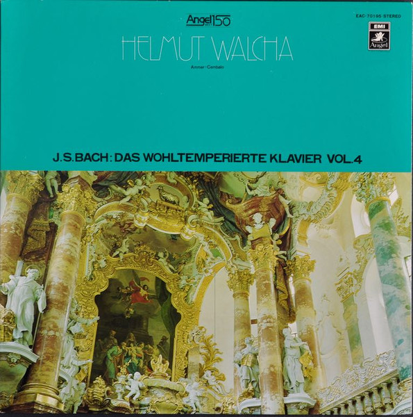 J. S. Bach — Das Wohltemperierte Klavier / Helmut Walcha, 4 CD (1998) APE lossless