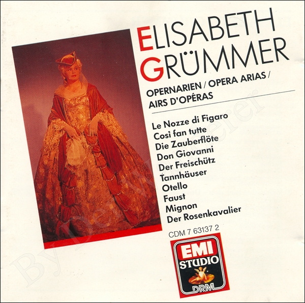 Elisabeth Grummer – Opera Arias (Mozart, Verdi, Gounod, R. Strauss, Weber) (1989) FLAC