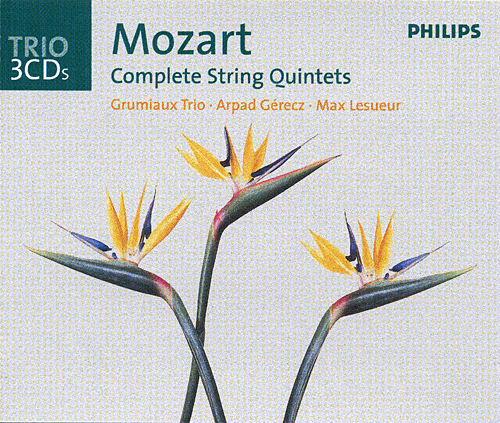 W. A. Mozart – Complete String Quintets (Grumiaux Trio, Arpad Gerecz, Max Lesueur) (2002) FLAC