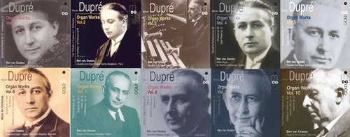 Marcel Dupre – Complete Organ Works: Ben Van Oosten, Vol.1-Vol.10 (1999) WAVPack lossless