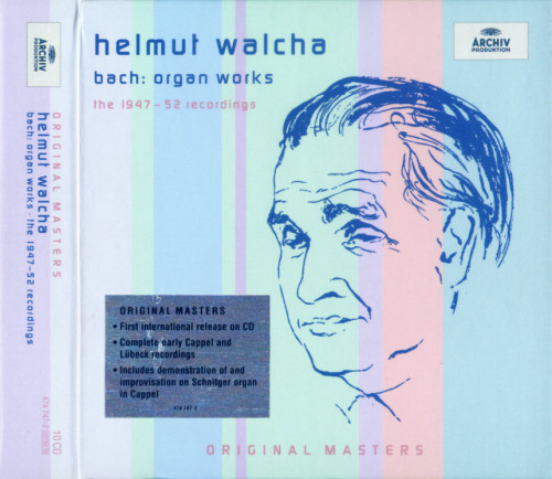 Johann Sebastian Bach: Organ Works 1947-1952 Recordings (Helmut Walcha) [10 CD] (2003) APE lossless