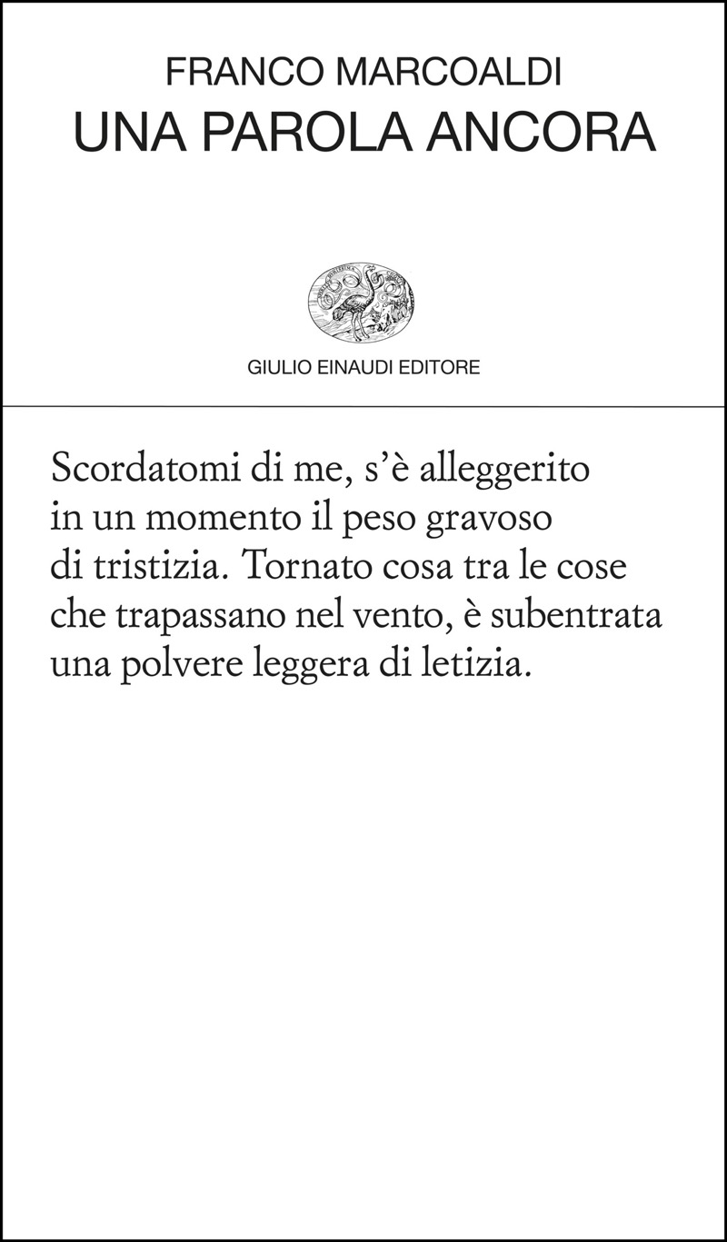 Franco Marcoaldi – Una parola ancora (2025)