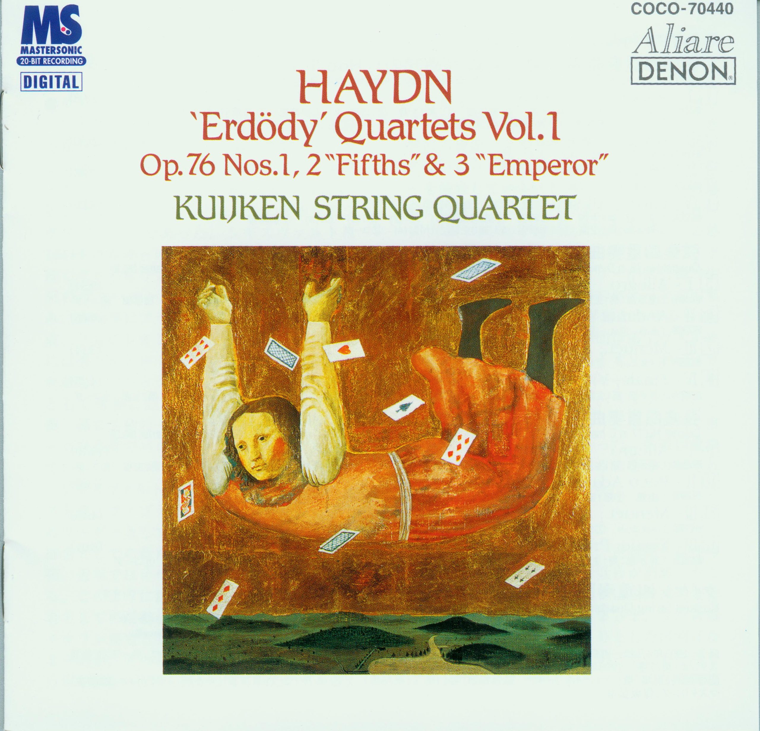 Haydn String Quartets Op.76, 77, 103 – Kuijken Quartet (2002) APE lossless