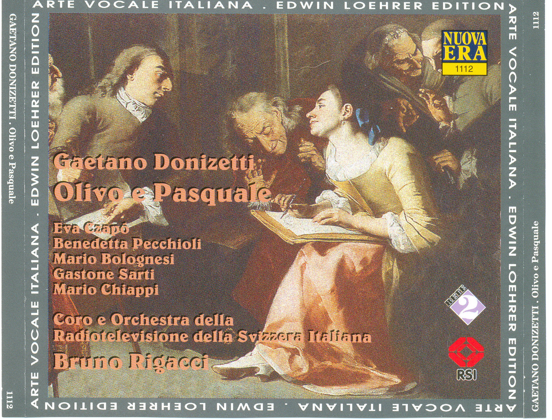 Donizetti – Olivo e Pasquale (Rigacci) (1980) APE lossless