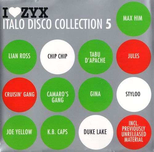 VA – I Love ZYX Italo Disco Collection 5 (2006) 3 CD